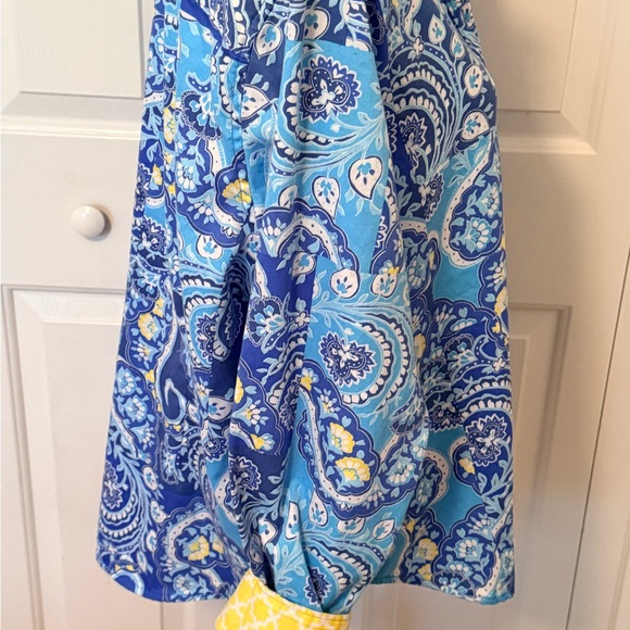 Ruby Rd. Blue and Turquoise Paisley Button-Down Shirt - Picture 6 of 12